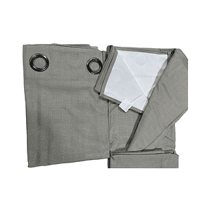 Juego de Cortinas Blackout Gruesas 140x230 Bloquea Luz 4