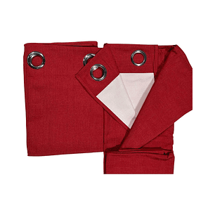 Juego de Cortinas Blackout Gruesas 140x230 Bloquea Luz 8