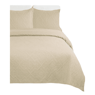 Cubrecama Quilt Unicolor Plaza y Media Verano E2