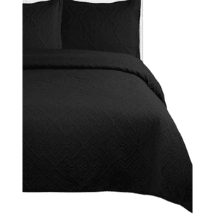 Cubrecama Quilt Unicolor Verano Dos Plazas Ligero E6