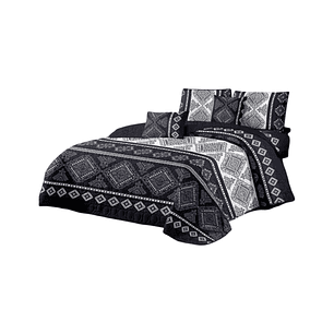 Cubrecama 1P y Media Quilt Verano + Funda Almohada D11