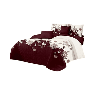 Cubrecama 1P y Media Quilt Verano + Funda Almohada D17