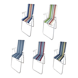 Pack 2 Sillas Playeras Plegables Livianas Camping