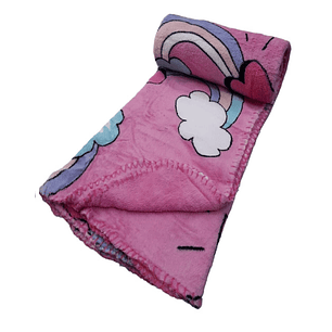 Manta Infantil Niña Diseño Animado 127x152 Suave 19o1