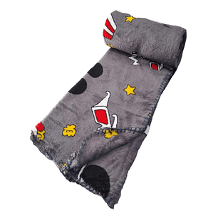 Manta Infantil Niño Diseño Animado 127x152 Suave 19o3