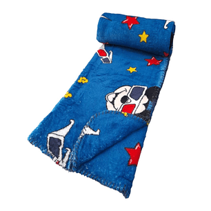Manta Infantil Niño Diseño Animado 127x152 Suave 19o4