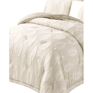 CUBRECAMA TIPO QUILT DELGDO 2 PLAZAS MAS 2 FUNDAS DE ALMOHADAS