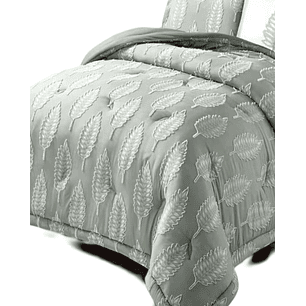 CUBRECAMA TIPO QUILT DELGDO 2 PLAZAS MAS 2 FUNDAS DE ALMOHADAS