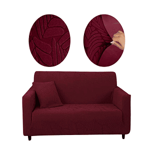 Juego Fundas Sofá Texturizadas 3+1+1 Antideslizantes j02