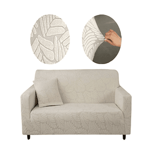 Juego Fundas Sofá Texturizadas 3+1+1 Antideslizantes j04