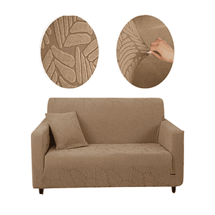 Juego Fundas Sofá Texturizadas 3+1+1 Antideslizantes j08