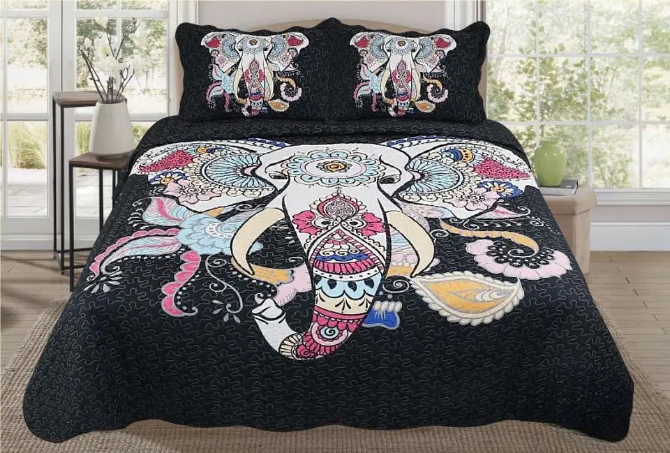 CUBRECAMA QUILT DE VERANO KING - SUPER KIG 1