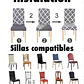 Mantel Mas 6 Fundas De Sillas Elasticadas - Miniatura 3