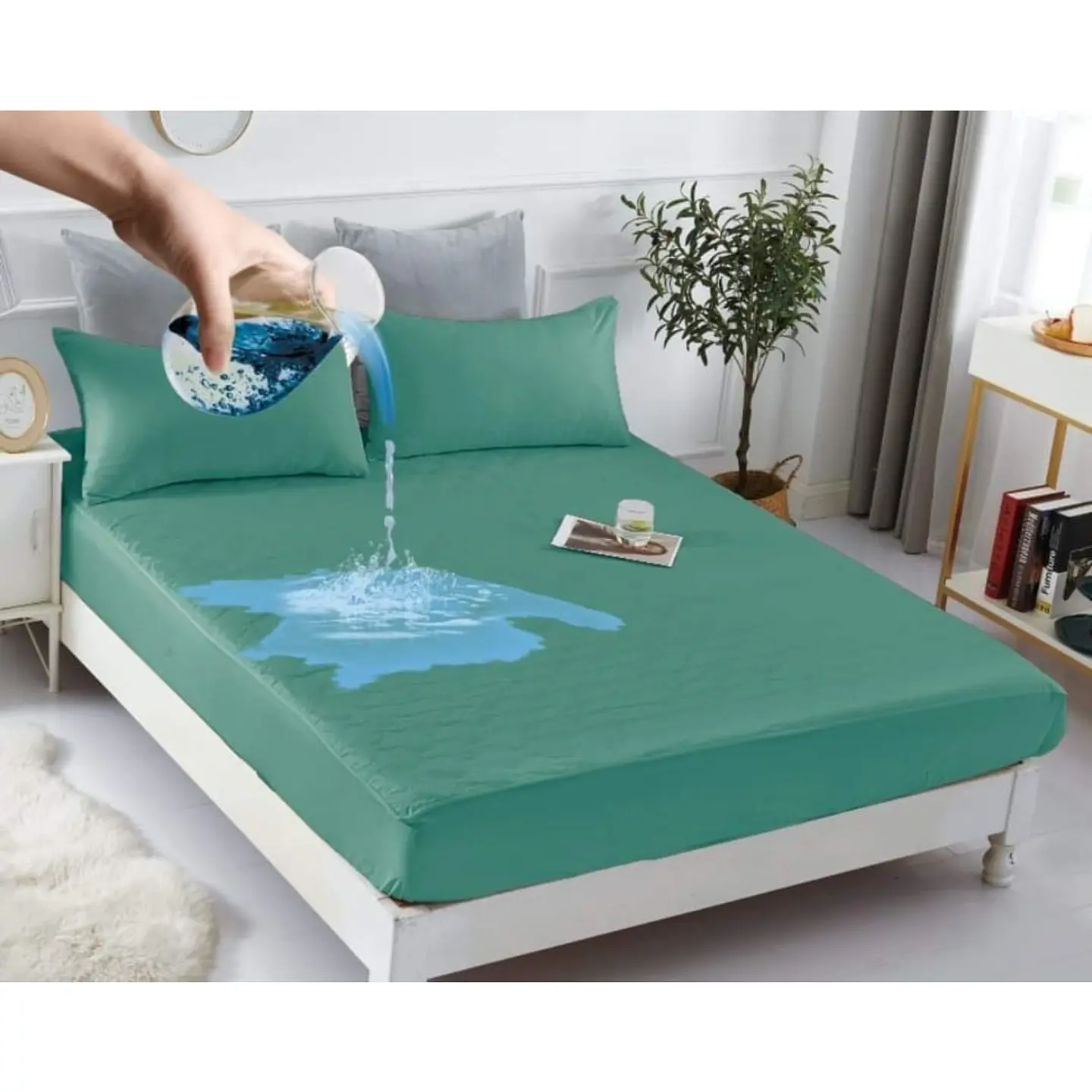 Cubrecolchón Impermeable King 180X200 1