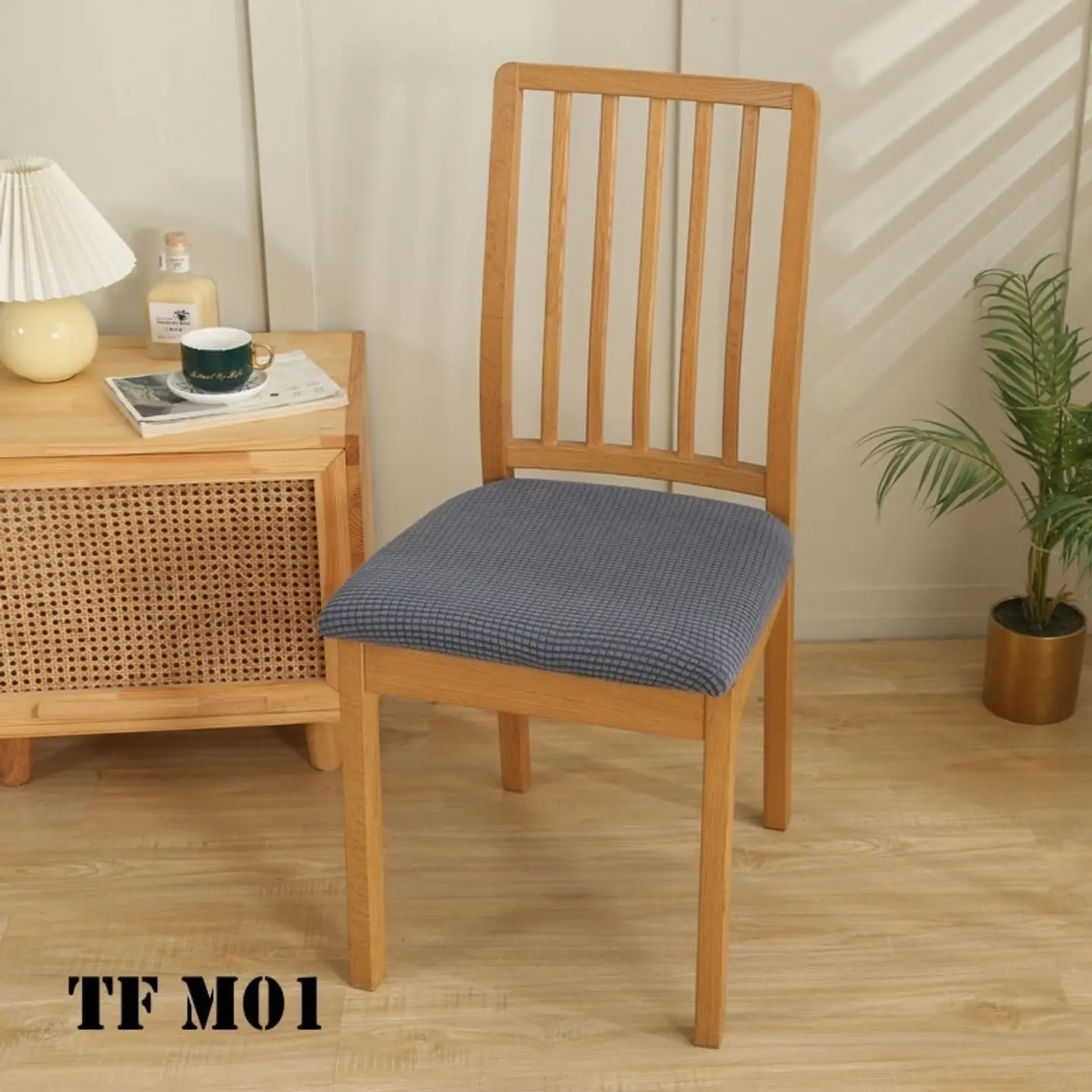 Funda Pack 6 Fundas Cubre Asiento Para Sillas Cuadrille 1