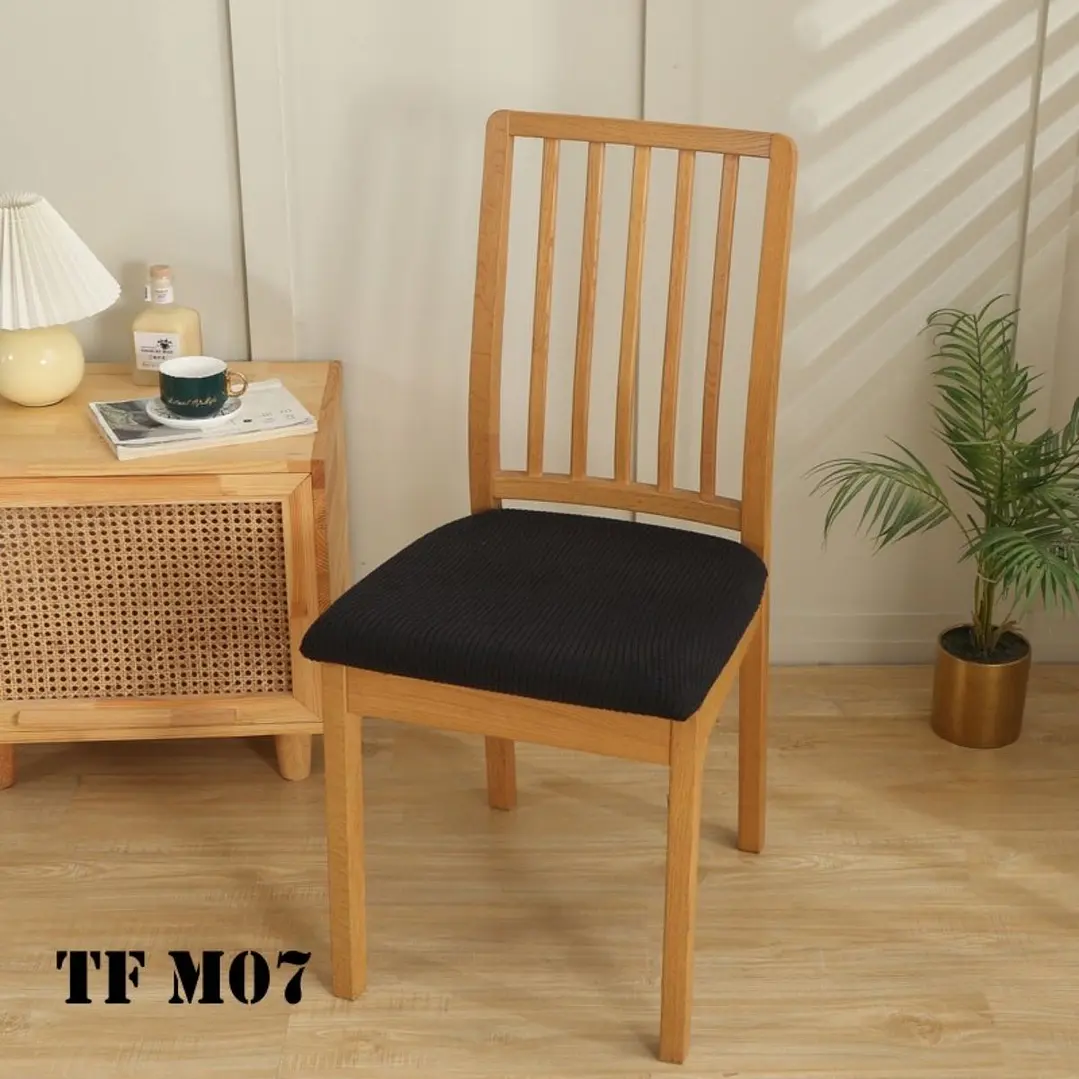 Funda Pack 6 Fundas Cubre Asiento Para Sillas Cuadrille 1
