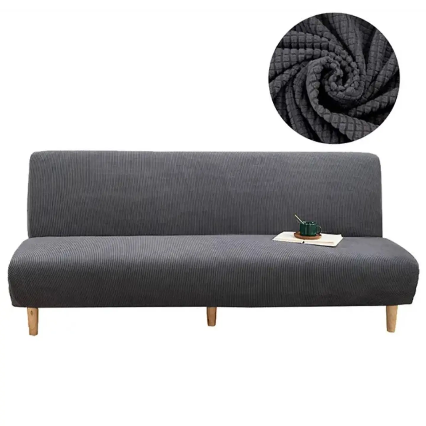 Fundas Cubre Futon Texturizada Y Elasticadas 1
