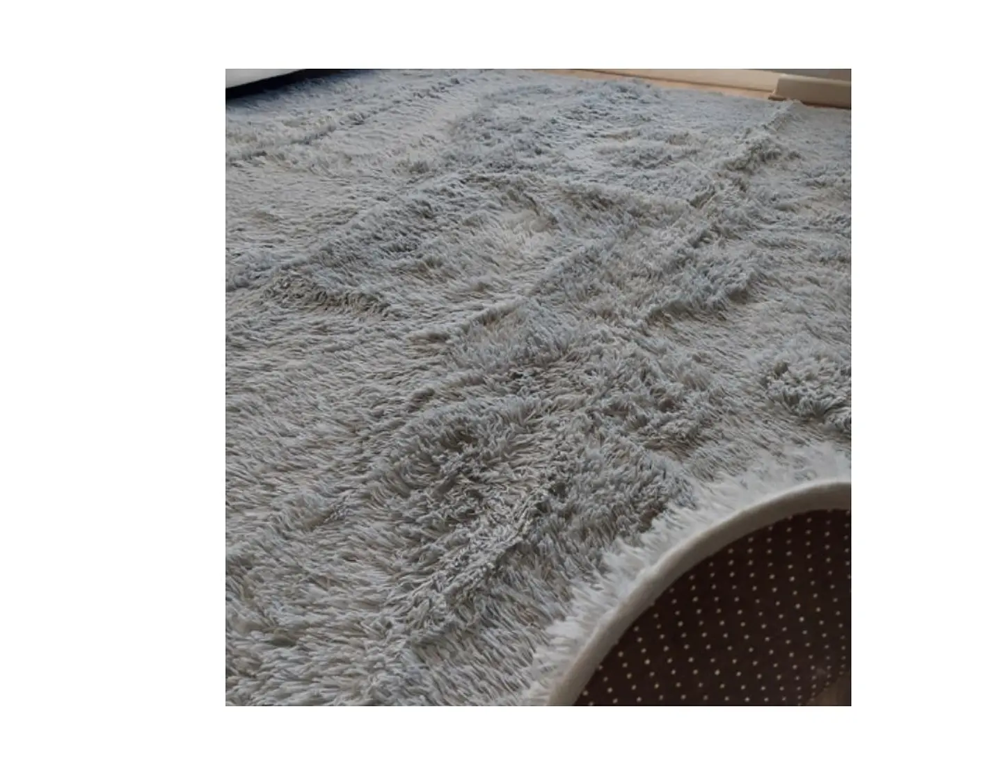 Alfombra Peludas 150X200Cm Gris 1