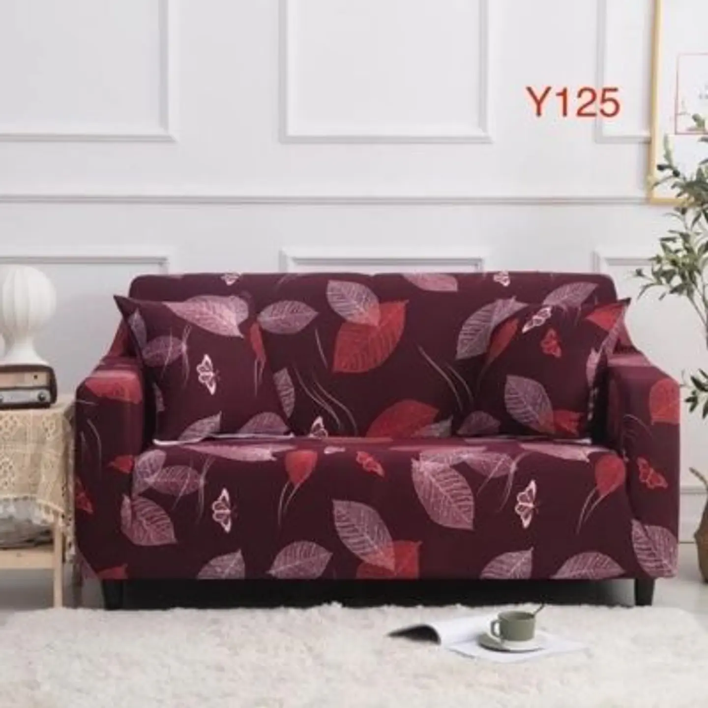 Fundas Sillón Sofá Elasticada 2 Cuerpos 1