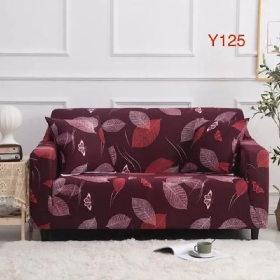Fundas Sillón Sofá Elasticada 2 Cuerpos 1