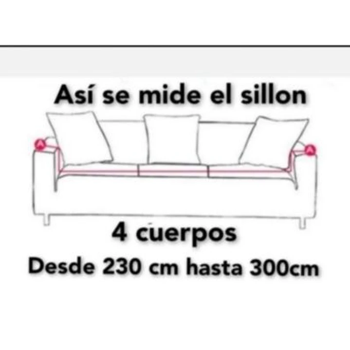 Fundas Sillón Sofá Elasticadas 4 Cuerpos Para Sofa Hasta 300Cm 1