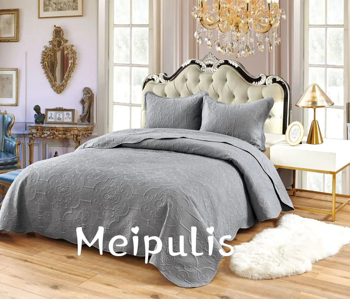 Cobertor Quilt De Verano Reversibles 1.5 Plaza 1