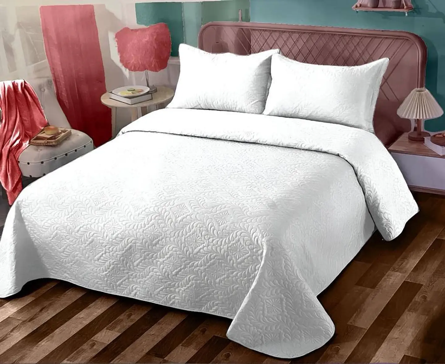 Cobertor Quilt De Verano Reversibles 1.5 Plaza 1