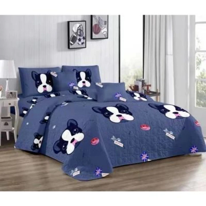 Cubrecama Quilt 1.5 Plaza Reversibles 1