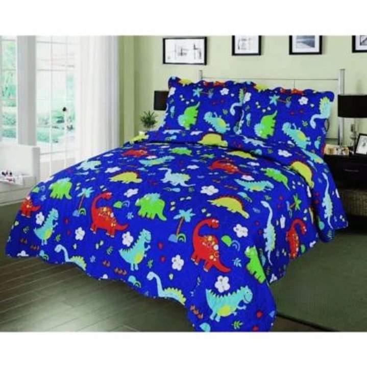 Cubrecama Quilt 1.5 Plaza Reversibles 1
