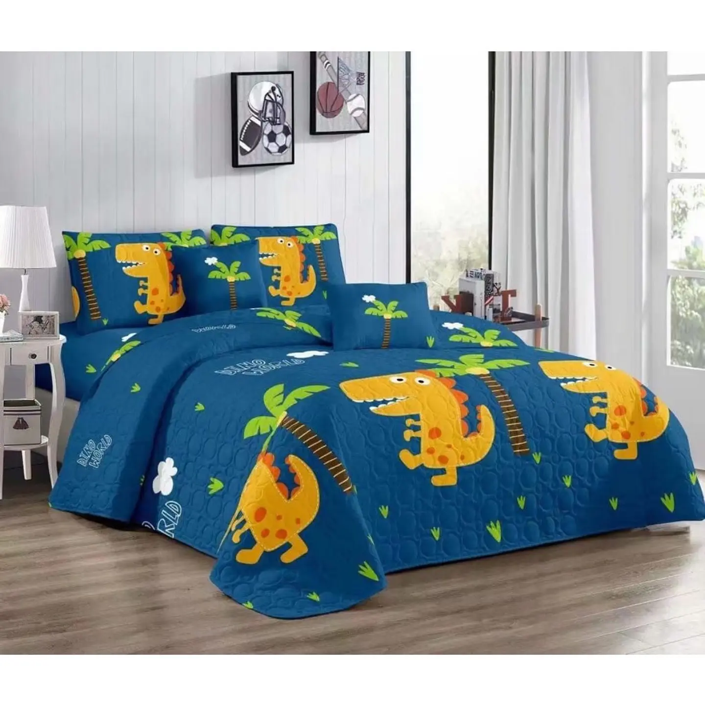 Cubrecama Quilt 1.5 Plaza Reversibles 1