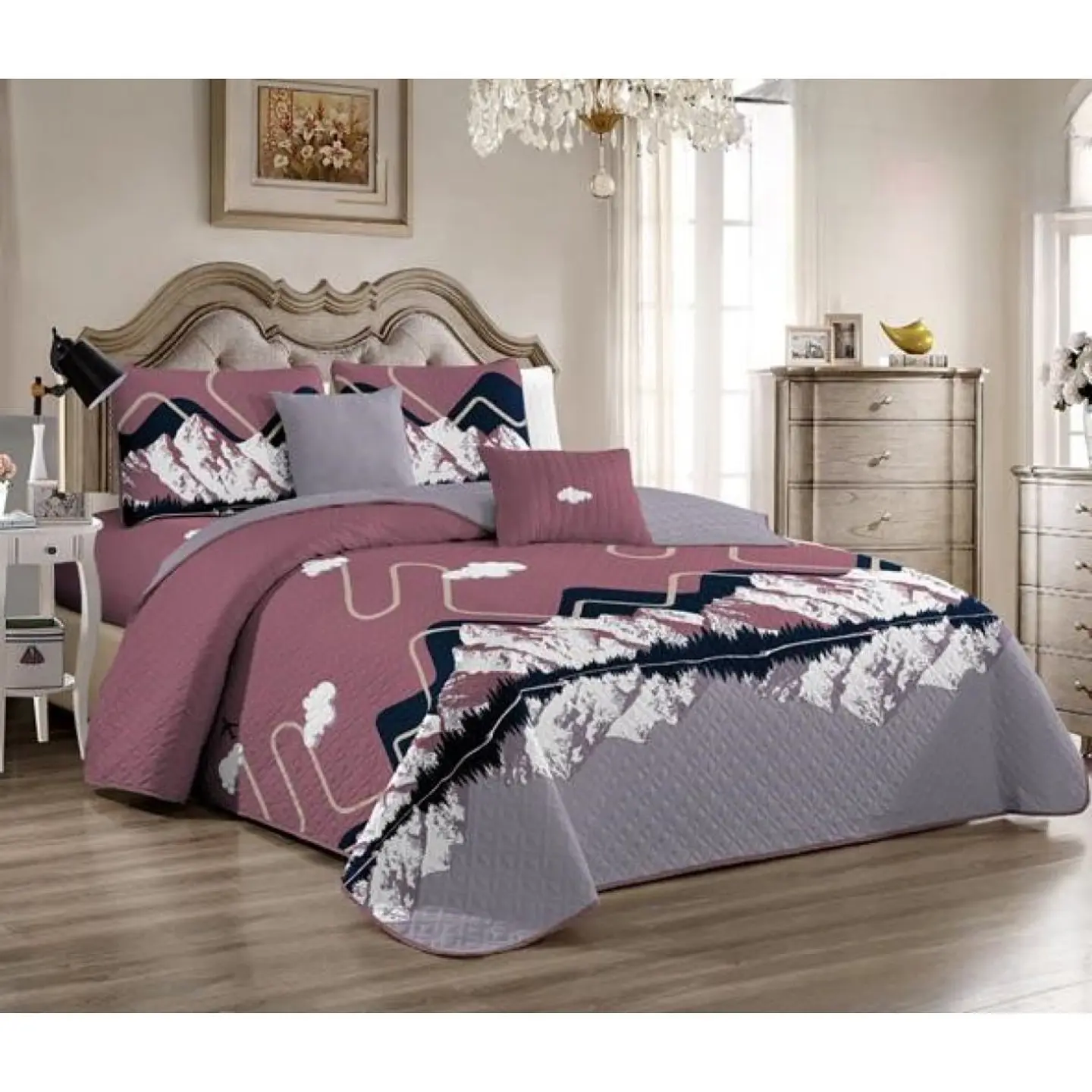 Cubrecama Quilt De Verano 1.5 Plaza 1