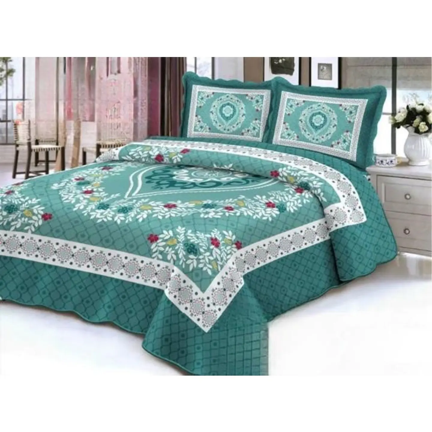 Cubrecama Quilt De Verano 2 Plaza 1