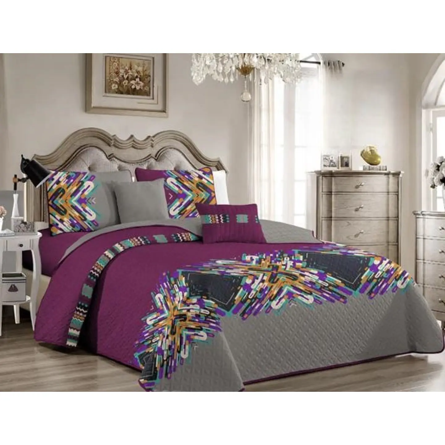 Cubrecama Quilt De Verano 2 Plaza 1