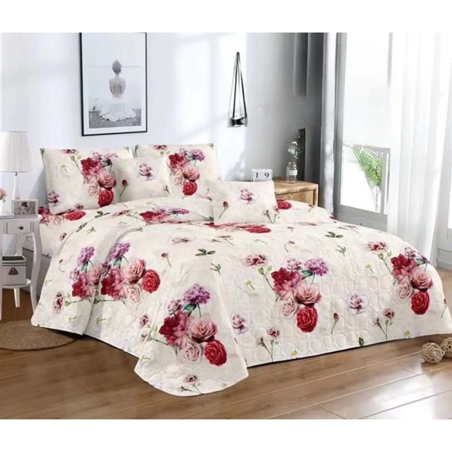 Cubrecama Quilt De Verano 1.5 Plaza 1