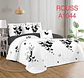 Cubrecama Quilt 1.5 Plaza Reversibles - Miniatura 1