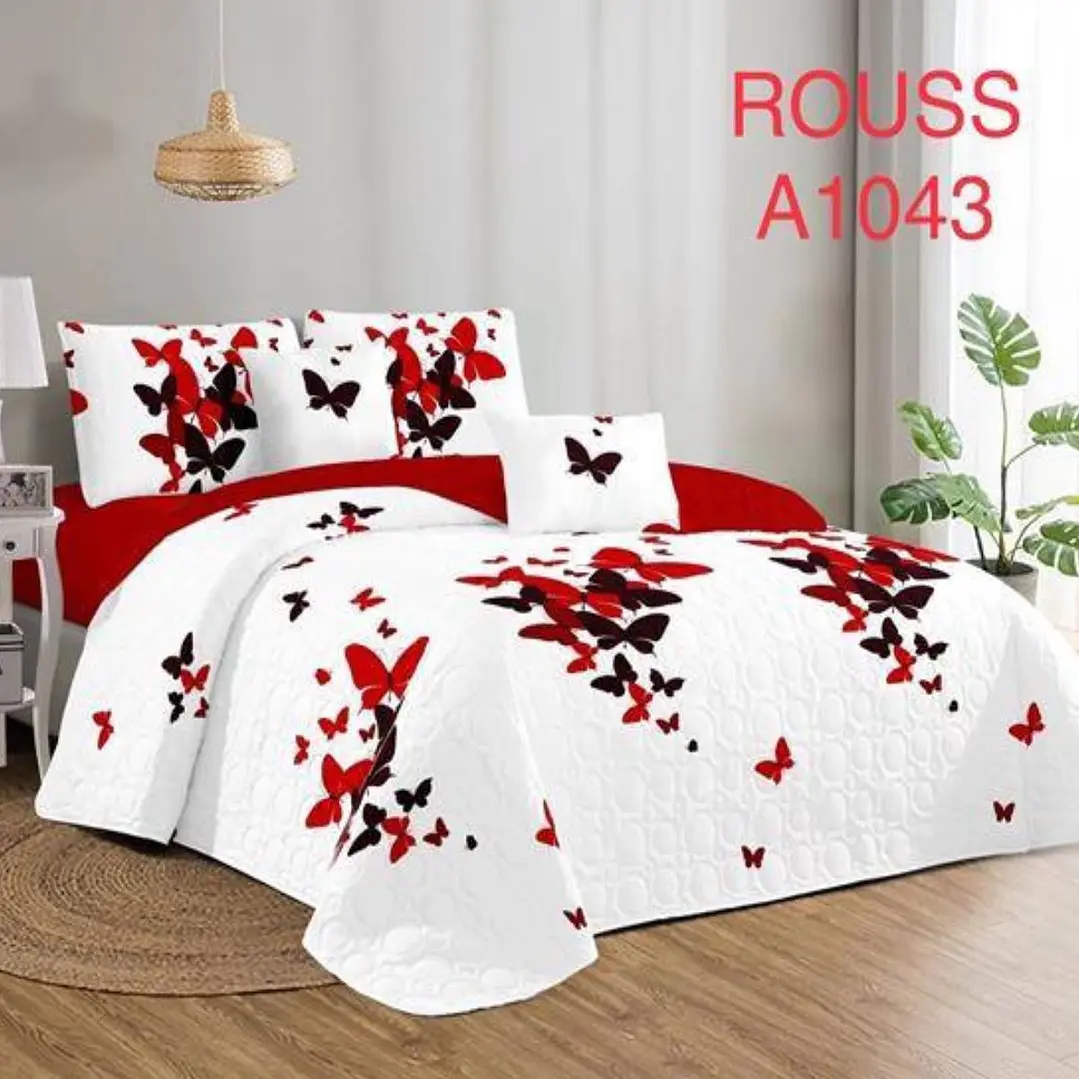 Cubrecama Quilt 1.5 Plaza Reversibles 1