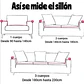 Funda de Sofá texturizada y elasticadas 2 CUERPO - Miniatura 2