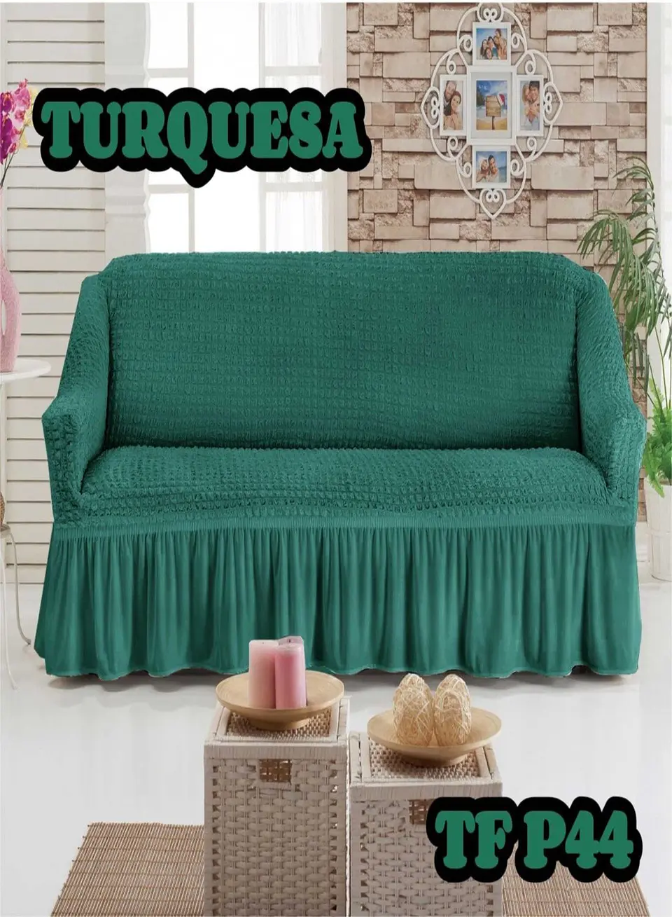 FUNDAS TURKAS 3 CUERPOS 1