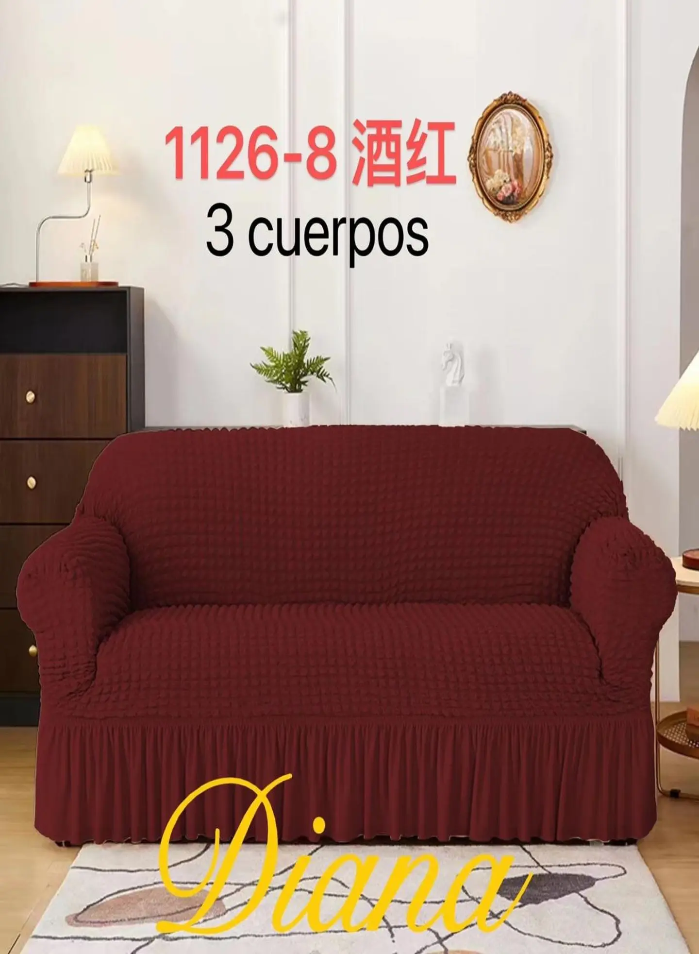 FUNDAS TURKAS 3 CUERPOS 1