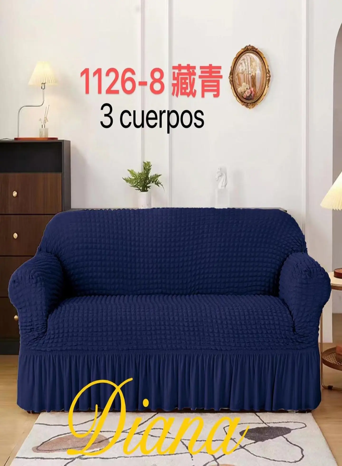 FUNDAS TURKAS 3 CUERPOS 1