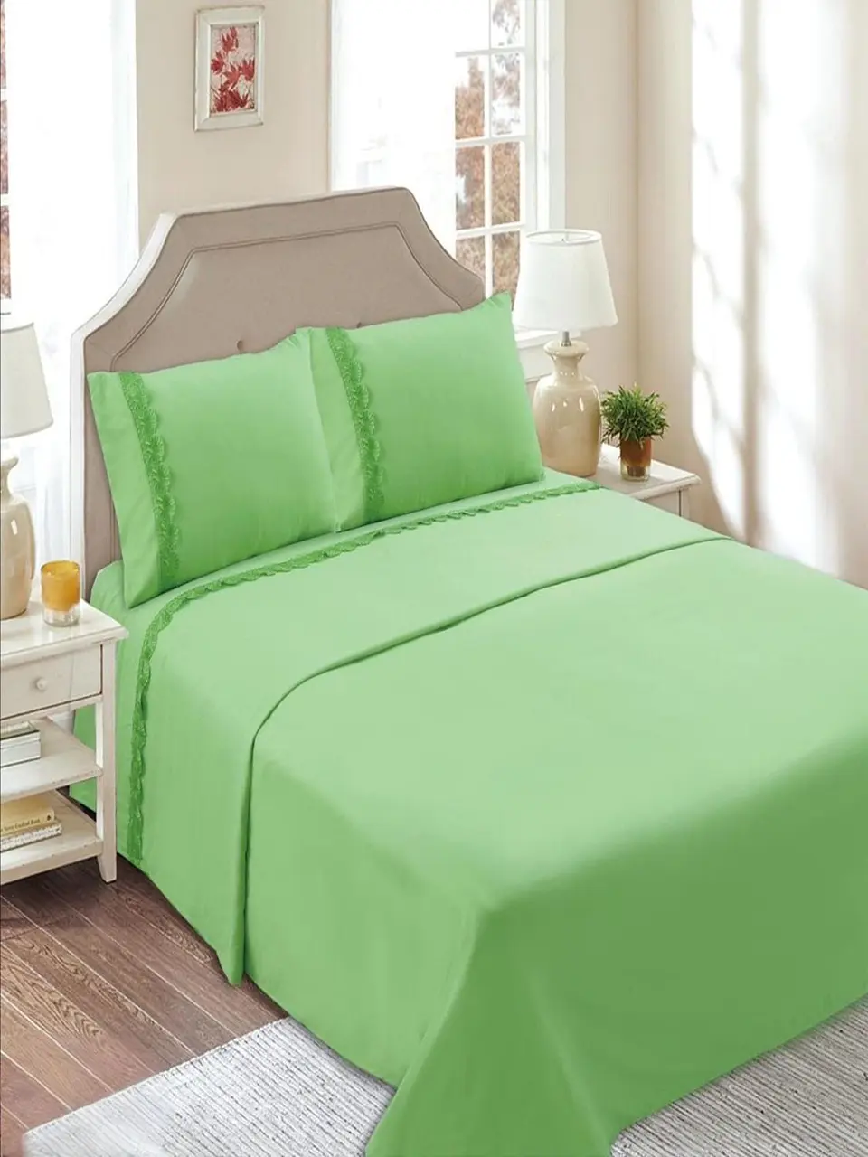 JUEGO DE SABANA PARA CAMA KING 2