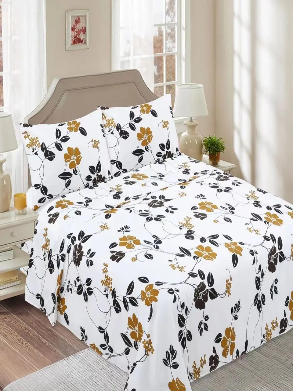 JUEGO DE SABANA PARA CAMA KING 3