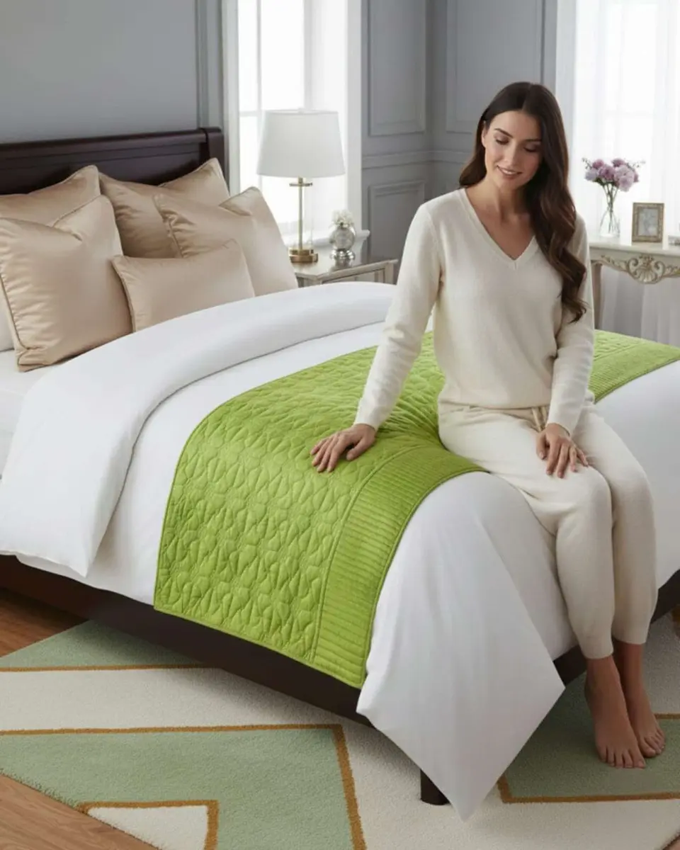Bufanda de Cama Plush Premium Confort Termico 5