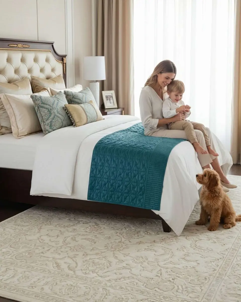 Bufanda de Cama Plush Premium Confort Termico 1