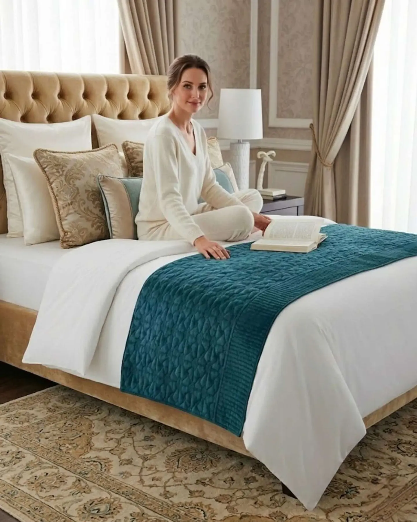 Bufanda de Cama Plush Premium Confort Termico 2