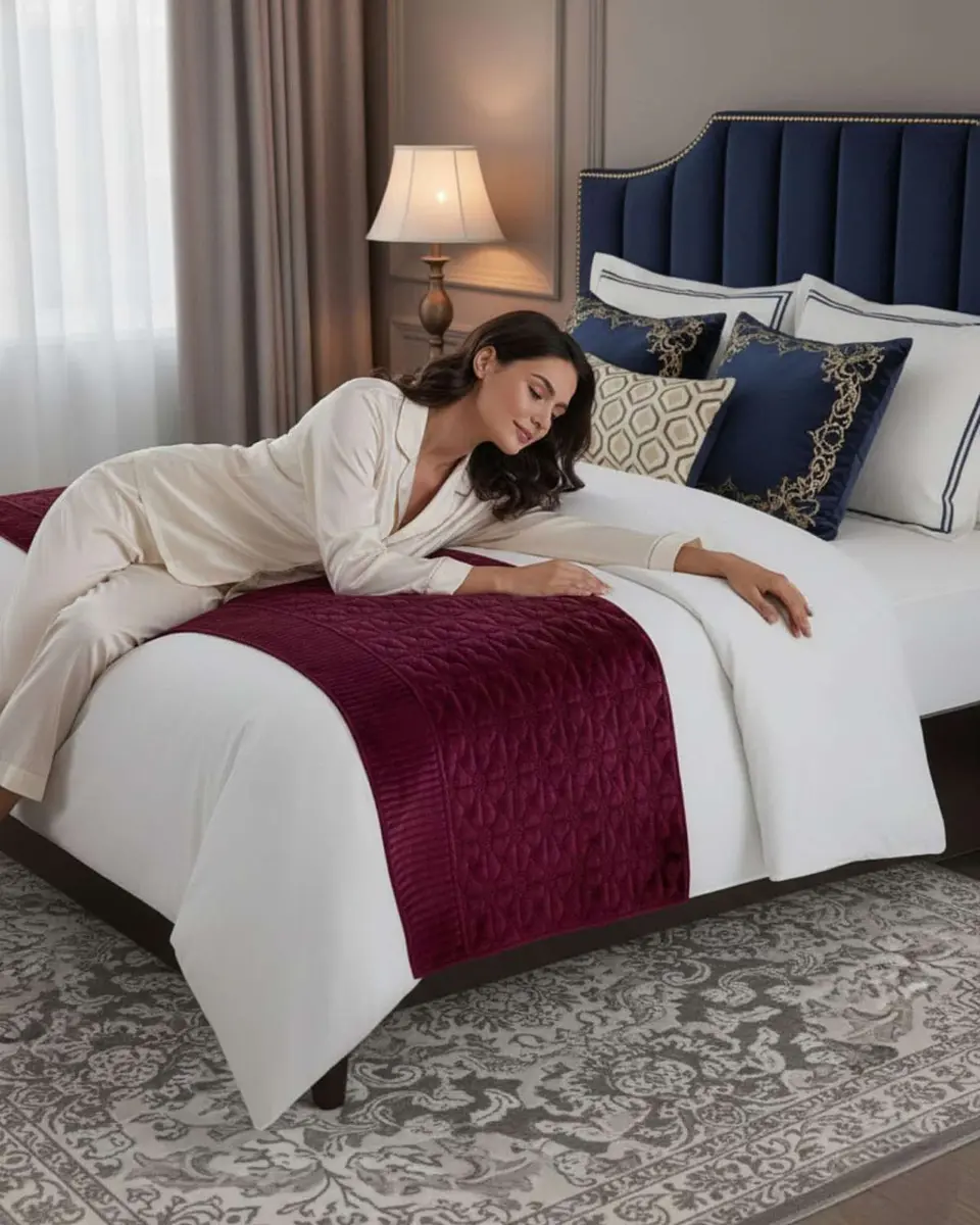 Bufanda de Cama Plush Premium Confort Termico 3