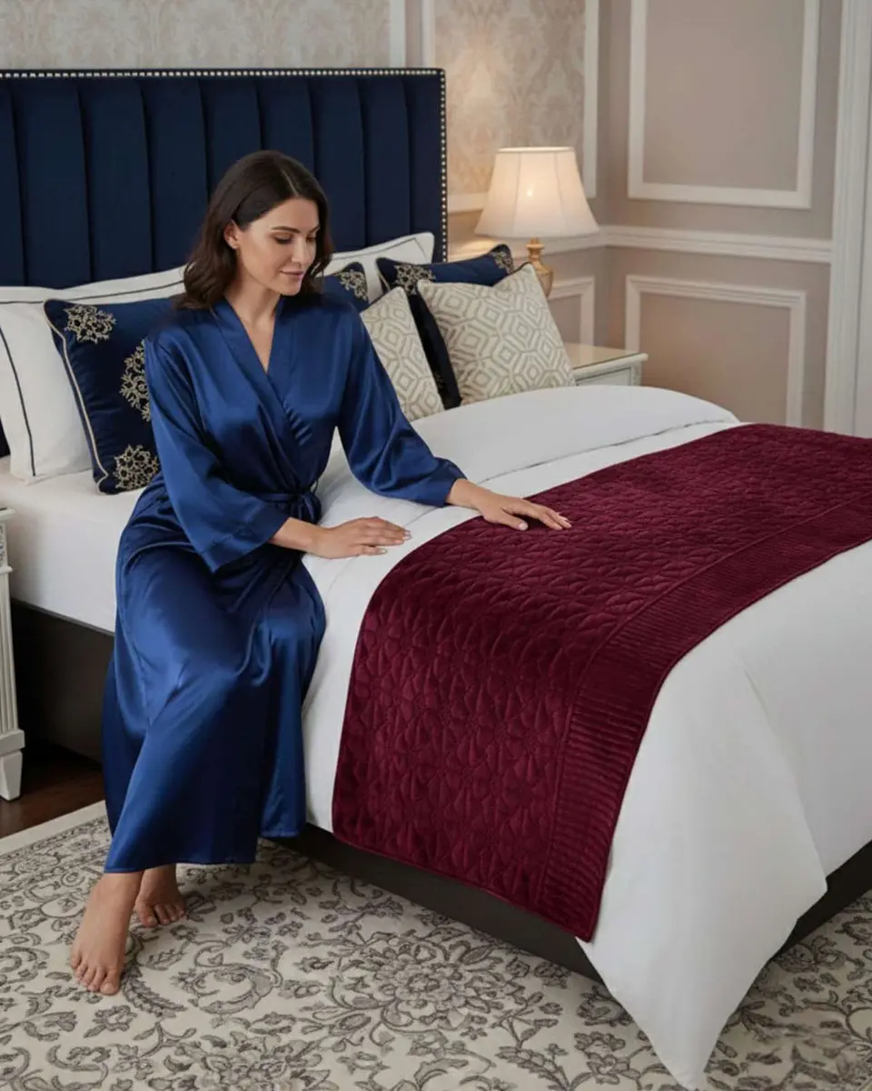 Bufanda de Cama Plush Premium Confort Termico 4