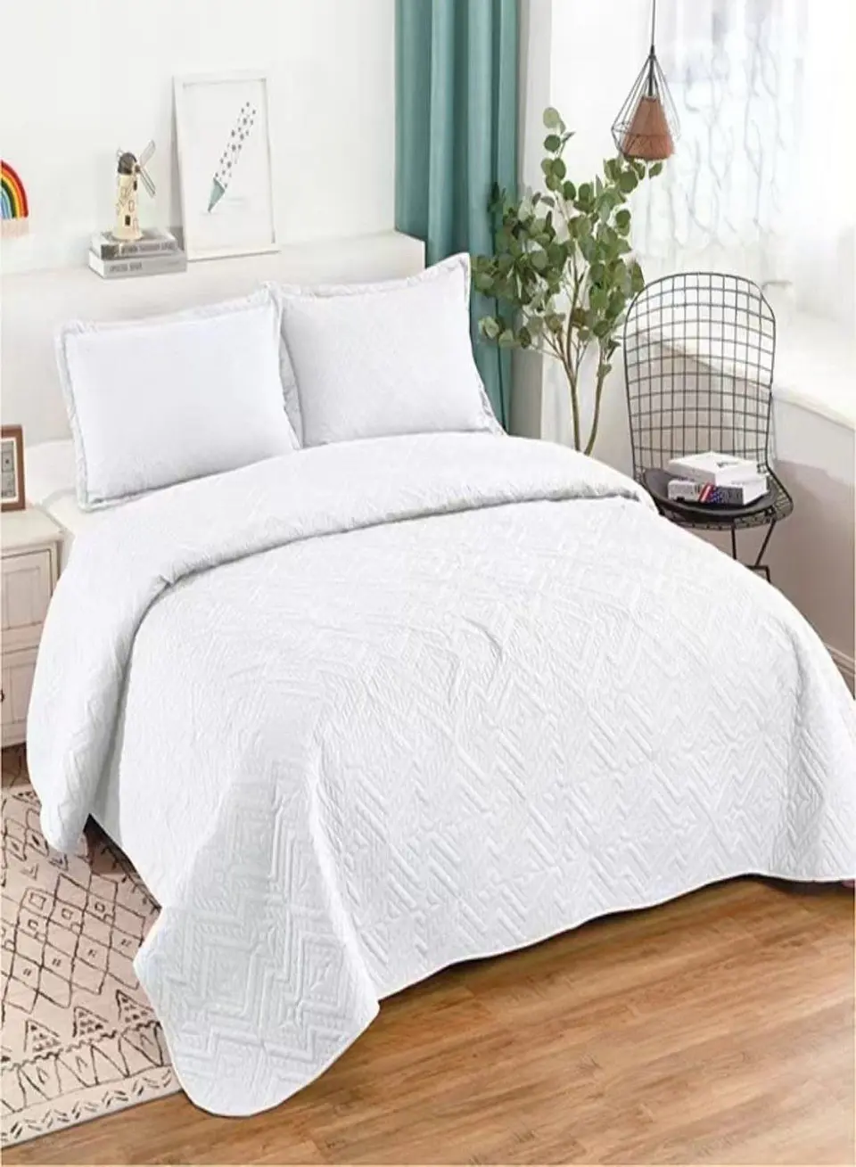CUBRECAMAS DE VERANO QUILT SUPER KING 2