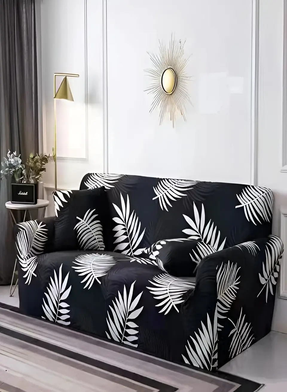 FUNDAS ELASTICADAS PARA SOFA DE 4 CUERPOS 230CM X 300CM 3