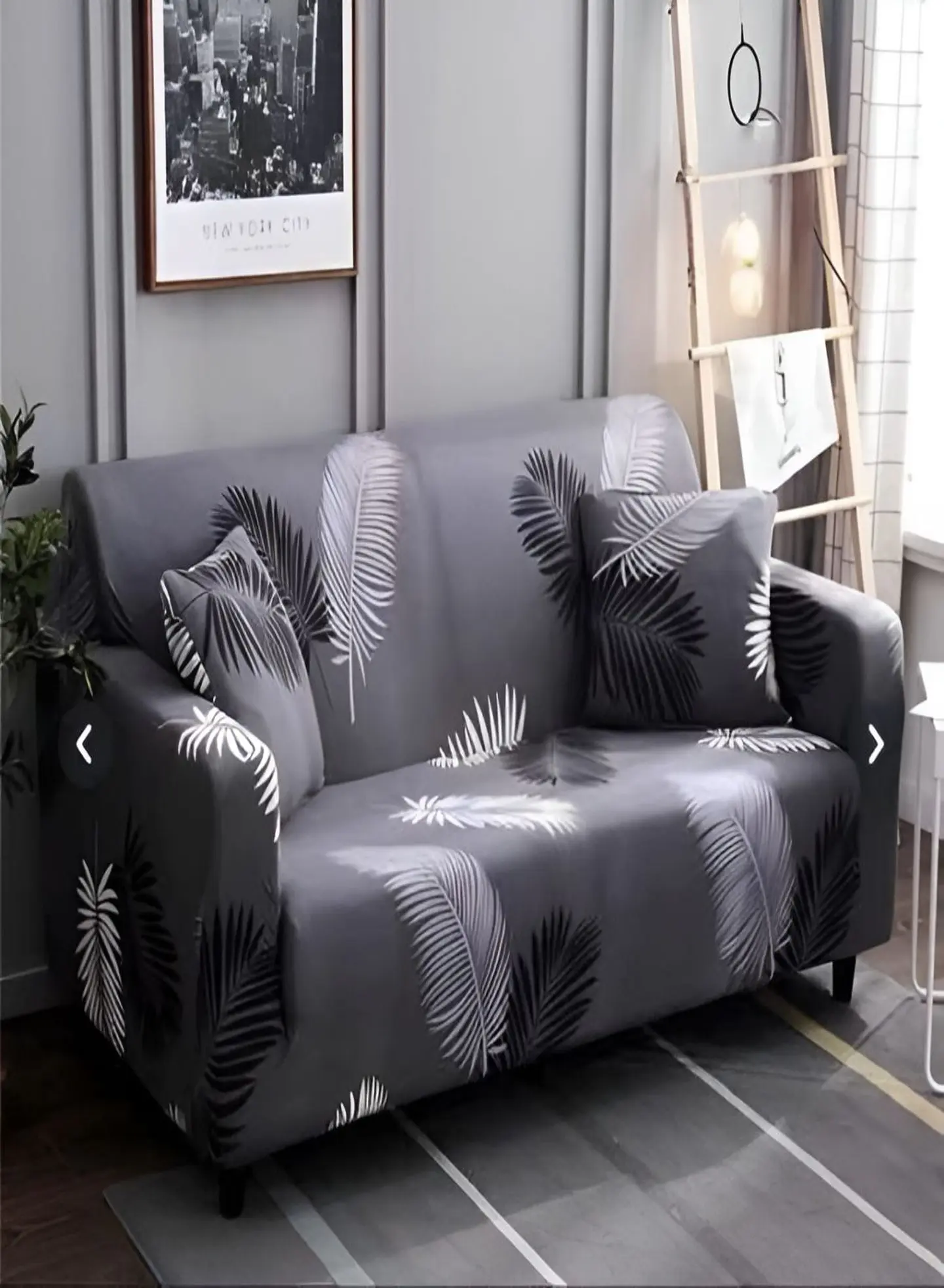 FUNDAS ELASTICADAS PARA SOFA DE 4 CUERPOS 230CM X 300CM 3